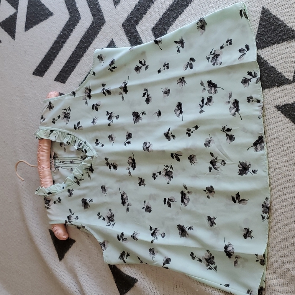 Sioni Mint Green Blouse